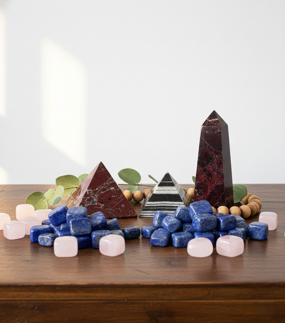 Tumbled Stones: Natural Healing Crystals to Uplift Your Mind, Body & Spirit