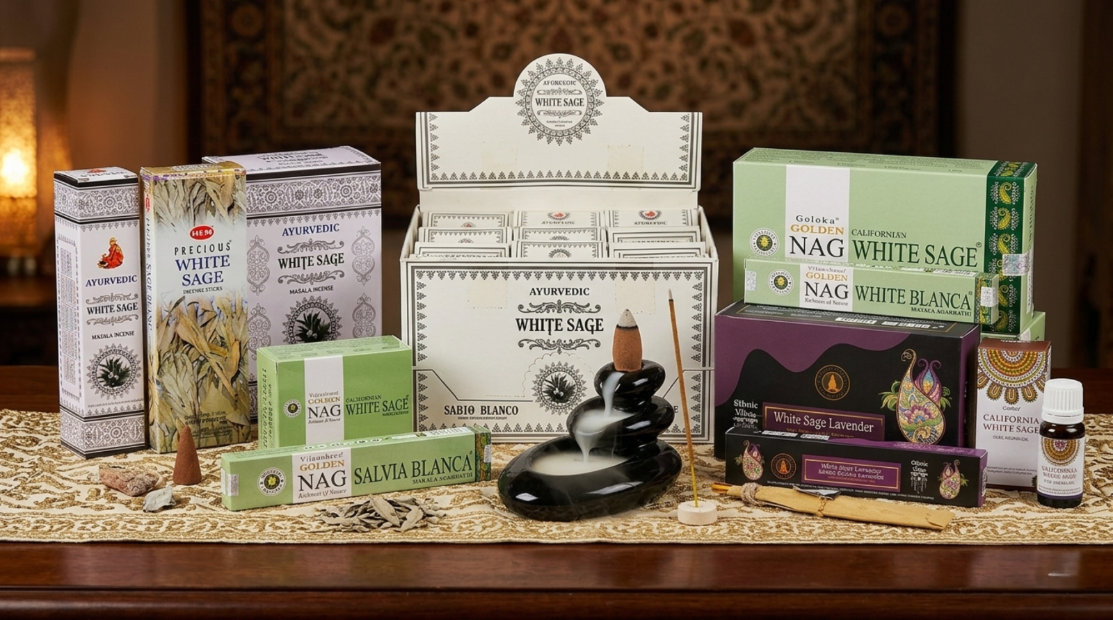 White Sage Incense Wholesale | Bulk Premium Incense Supplier – Naturali Import