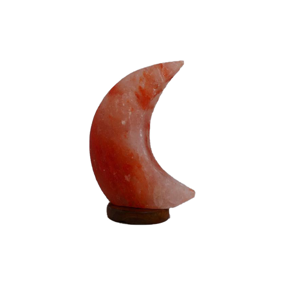 Half Moon Himalayan Salt Lamp - 3kg