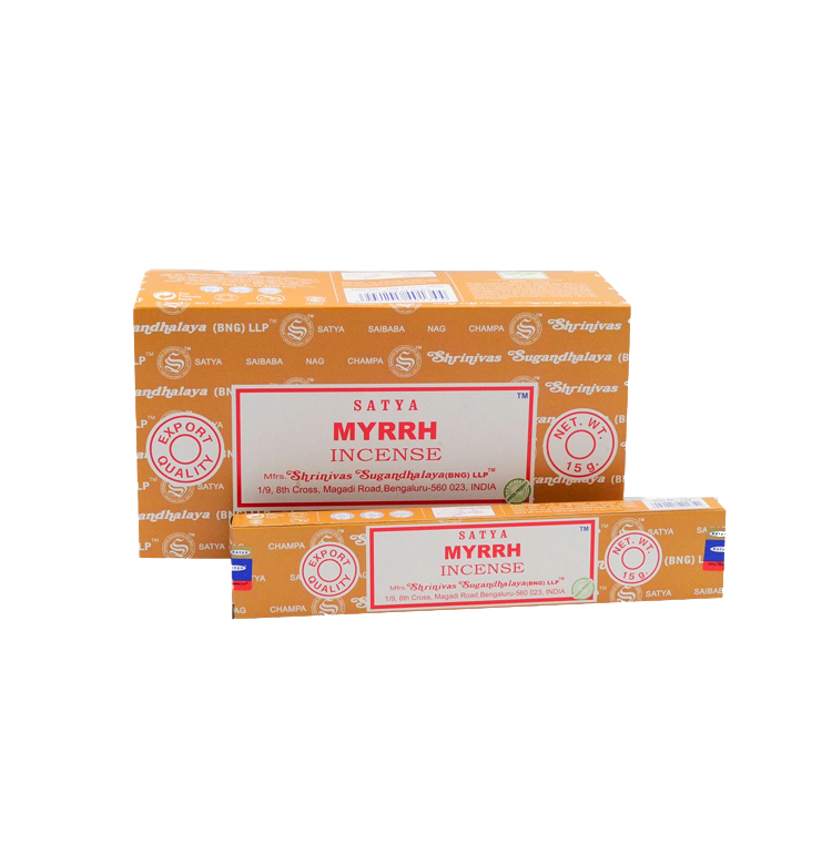 Satya Myrrh Incense - 15g