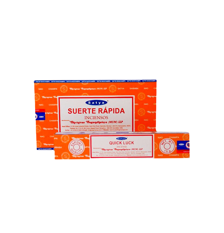 Satya Quick Luck Incense - 15g