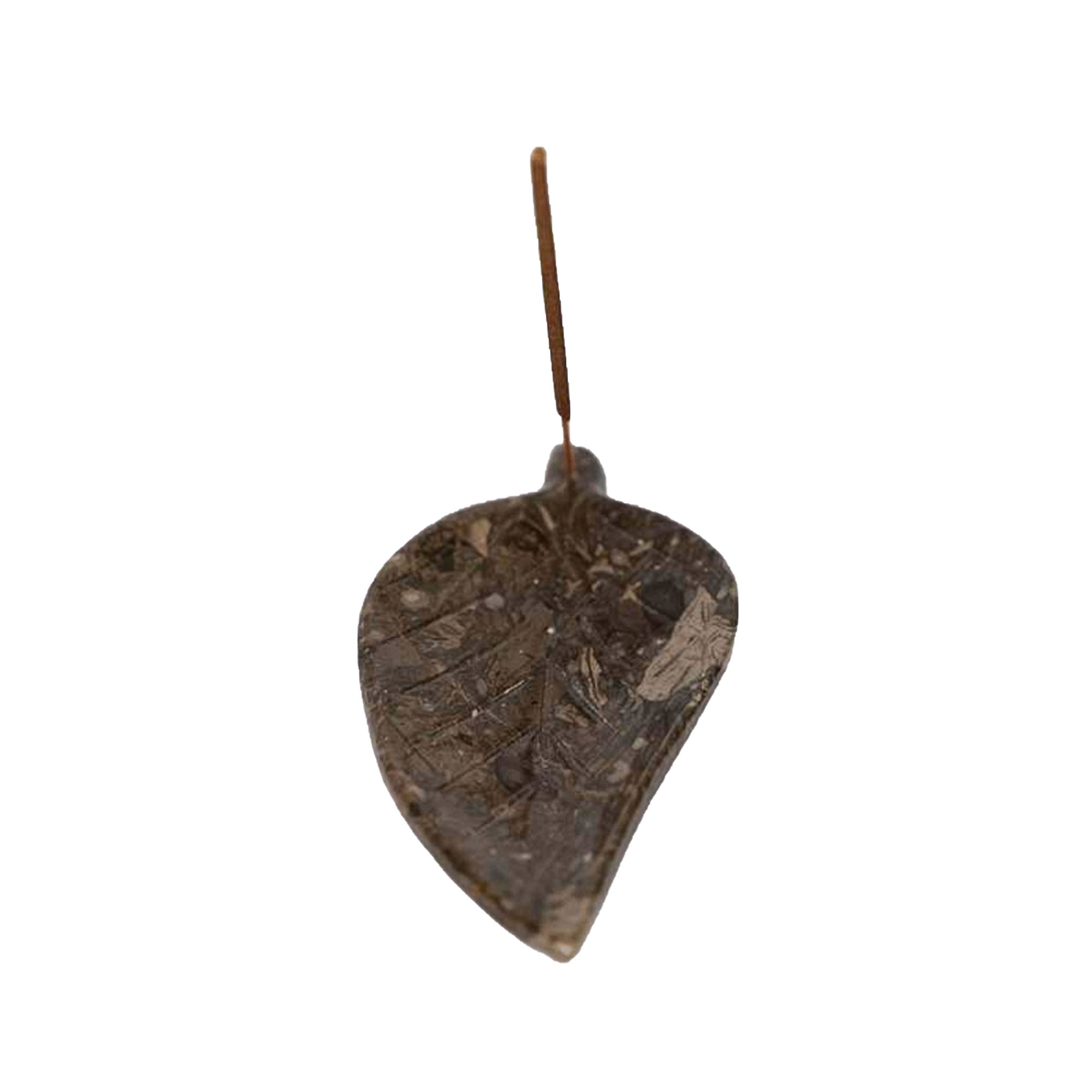 Onyx Leaf Incense Holder 3 - 8x16cm