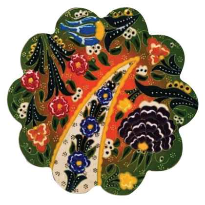 Ceramic Tea Cup Coaster