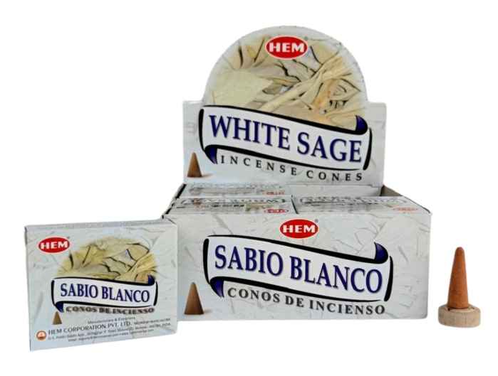 Hem White Sage Incense Cones