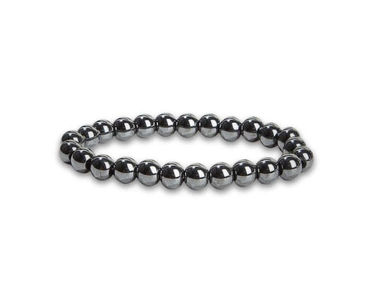 Hematite bead bracelet - 8mm