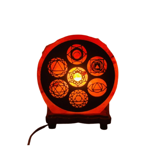 7 Chakra Himalayan Salt Lamp - 3kg