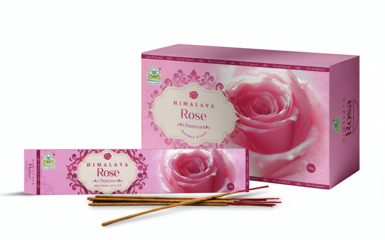Himalaya Rose Premium Incense Stick-15g