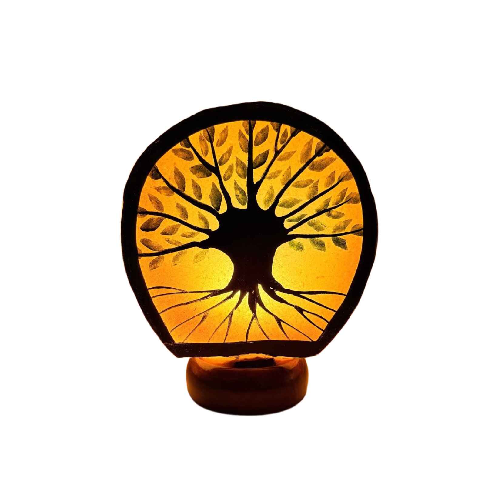 Tree of Life Camel Skin Lamp