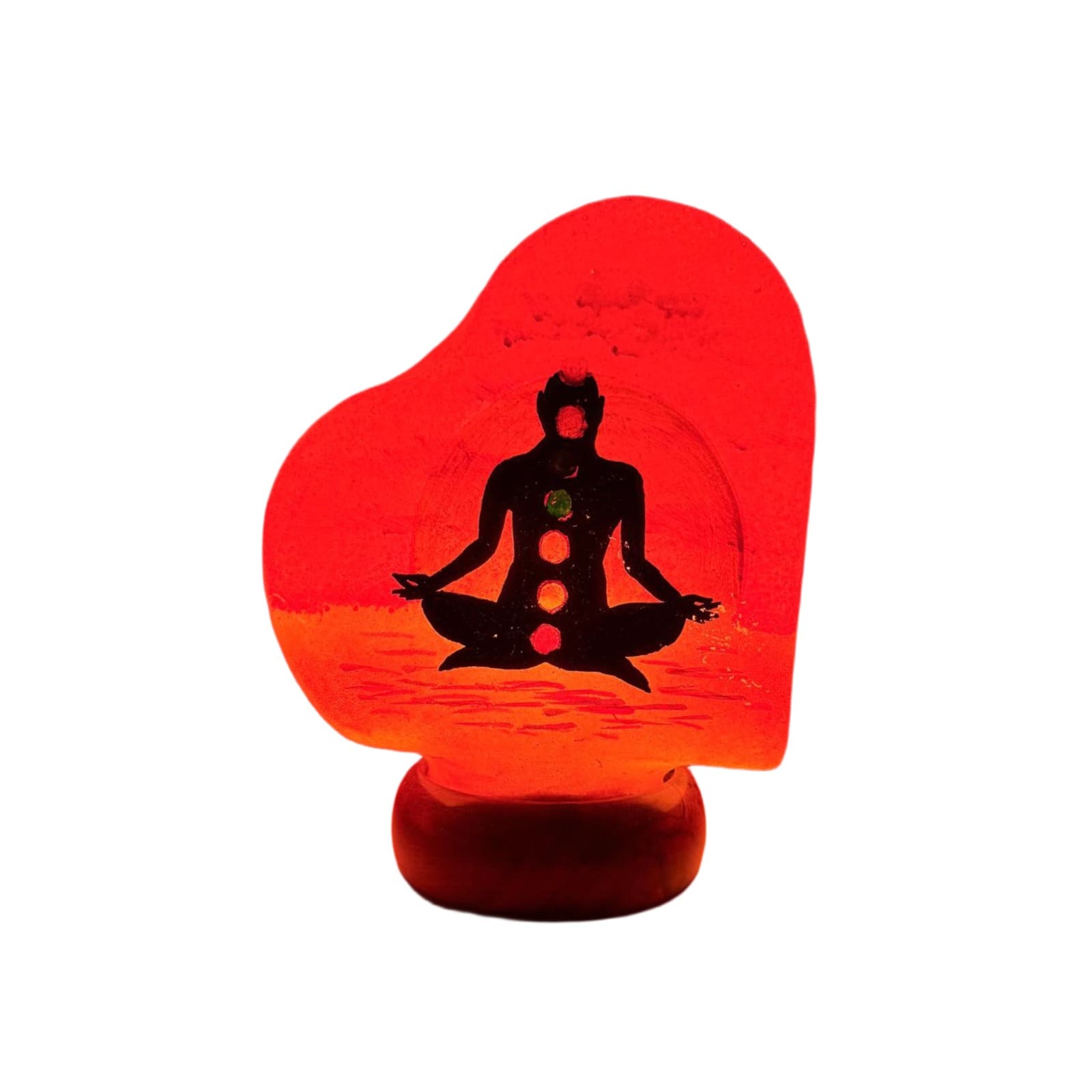 Meditation Chakra Camel Skin Lamp