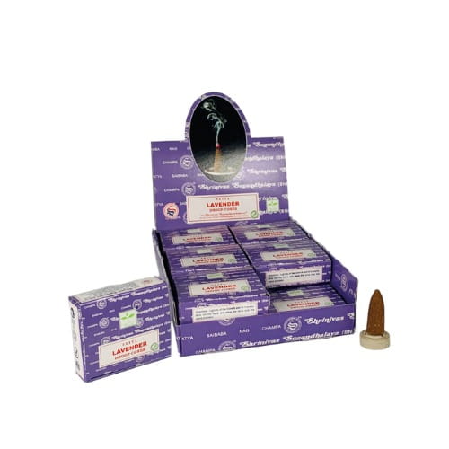 Satya Lavender Cones